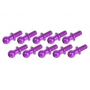 3 Racing Uniball 4.8mm L10 a vite (10pz) Viola