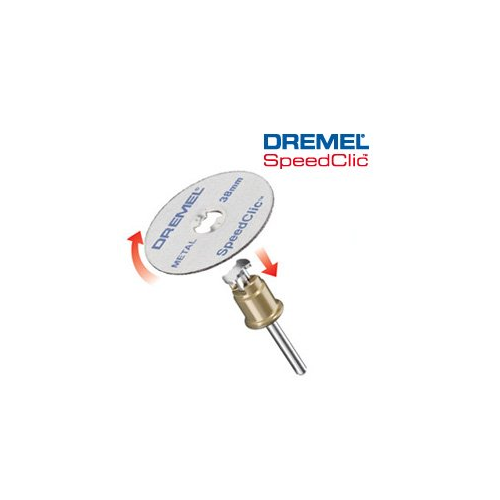 Dremel Set SpeedClic 2 dischi da taglio con perno (SC406)