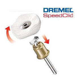 Dremel 25,0mm SpeedClic Polishing Cloth Wheel (423S)
