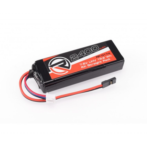 Ruddog LiHv 2400mAh 7.6V Receiver Pack GP