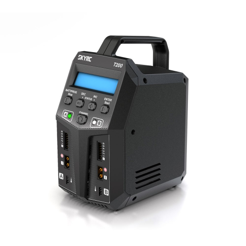 SkyRC Caricabatterie T200 PRO 12/220V Doppia uscita 100W