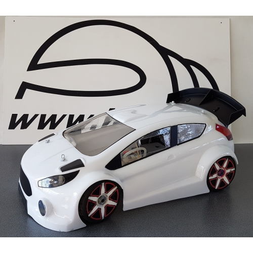 BYSM SM 18 Carrozzeria Ford Fiesta (1/8 Rally) (Lexan 1,5mm)