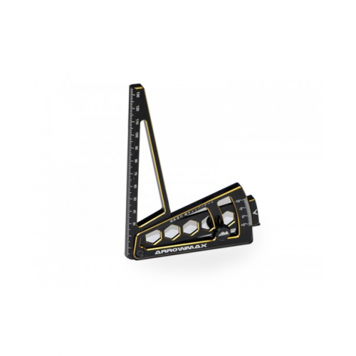 Arrowmax Ultra Camber Gaurge For 1/8th Black Golden