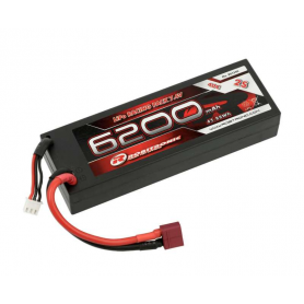 Robitronic 6200mAh 40C 7.4V Battery LiPo Hard Case