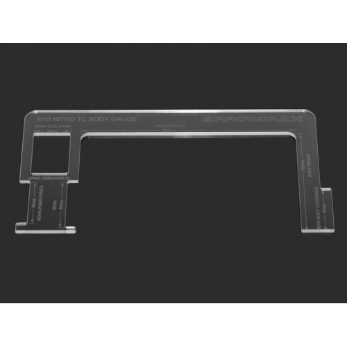 ArrowMax  Body Gauge For 1/10 Nitro Touring Cars