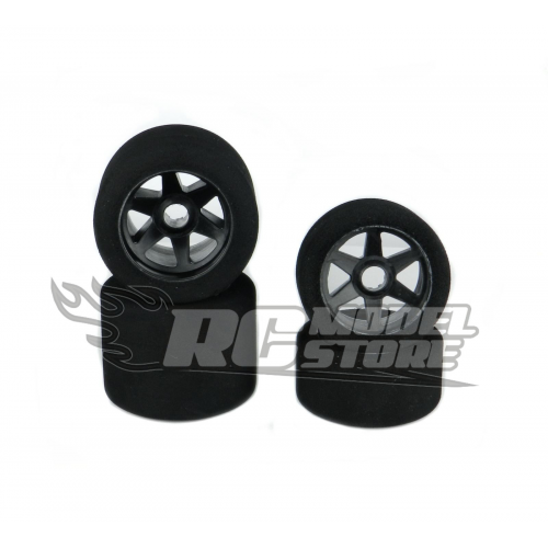 SP Racing Treno gomme 1/8 On/Road cerchio Carbon 32/35 Shore