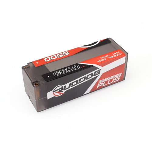 Ruddog Lipo 6500mAh 100C - 15.2V Graphene LiHV Car Competition