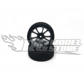 SP Racing GOLD Front Touring Car 1/10 Mounted on Carbon Rims (37 Shore)