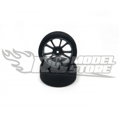 SP Racing GOLD Front Touring Car 1/10 Mounted on Carbon Rims (37 Shore)