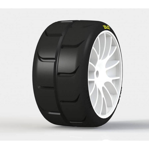 PMT SUPREME SS0 Super Soft Touring 1/5 Tires Mounted on P2 Rims