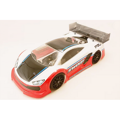 Sweep P2L GT 1/8 Rally Clear Body with Decals