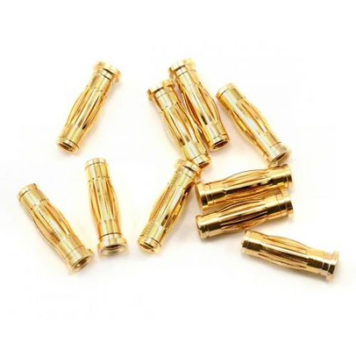 Team Orion Set connettori 4mm Gold maschio (10pz)