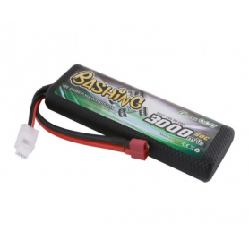 Gens Ace 3000mAh 7.4V 50C HardCase LiPo Battery Pack with T-Plug