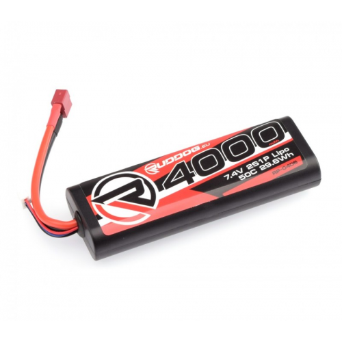 Ruddog Pacco Batteria LiPo Hard Case 4000mAh 50C 7,4V