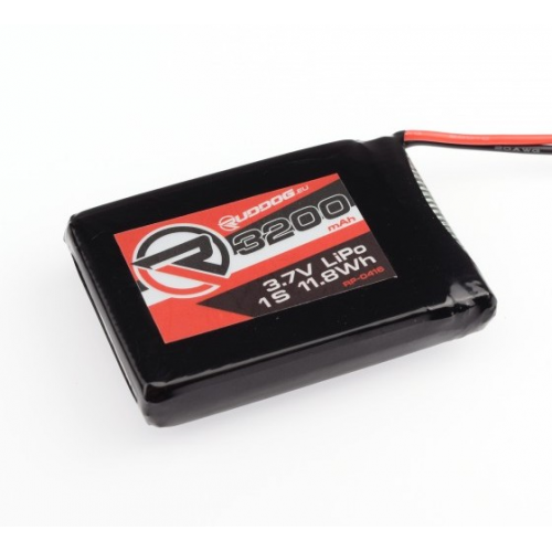 RUDDOG 3200mAh 3.7V MT-44 LiPo Transmitter Battery Pack