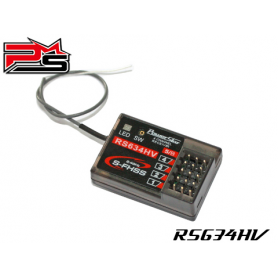 Power Star RS472HV Compatible Receiver 2.4GHZ - FHSS 4 / 3 for Sanwa Radio