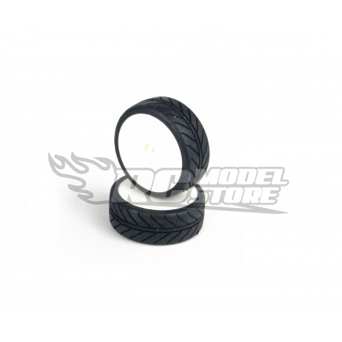 GRP Radial Tire Touring Car 1/10 on Rims (D Compound)