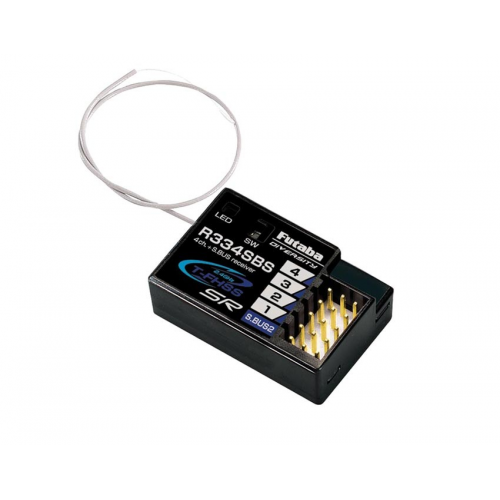 Futaba Receiver R334SBS 2.4Ghz Telemetry FHSS-R