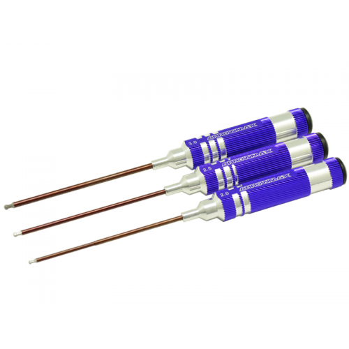 ArrowMax Ball Driver Hex Wrench Set 2.0, 2.5 & 3.0 X 120MM