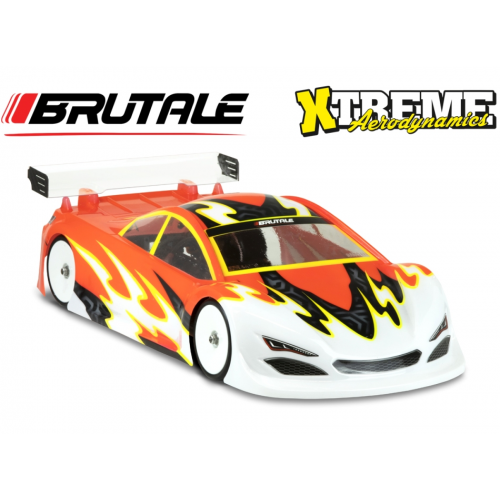 Xtreme Aereodynamics Carrozzeria BRUTALE EP Light con adesivi (1/10-190mm)