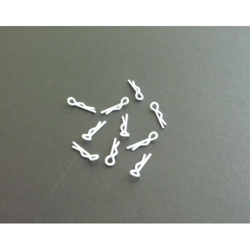 Xceed Small Body Clip 1/10 Fluorescent Green (10pcs)