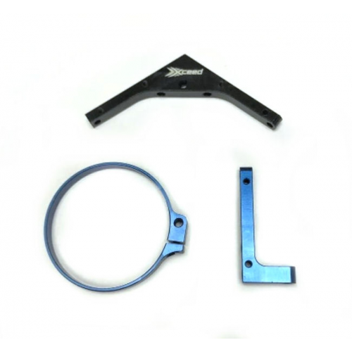 Xceed Set 1/8 Fan Mount Clamp On Set (Gun Metal)