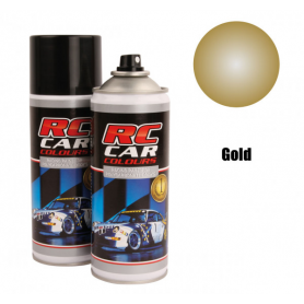 Rc Car Lexan Spray 150ml (Gold Metallic)