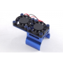 Fastrax Fastrax Blue Aluminium Twin Fan Motor Heatsink Unit
