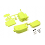 IFF001KYB Kyosho Inferno MP10 Battery & Receiver Box Set (F-Yellow)