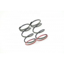 SPT600597 Serpent SRX8 GT Shock Spring Fr/Rr Red 18lbs