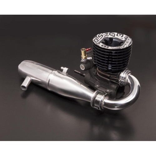 Motore O.S. Speed B2103 Type R Buggy completo di scarico