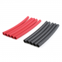 Team Corally Tubo termoretraibile 4.7mm (Rosso e nero 10pz)