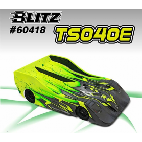 Blitz TS040E Light 1/8 On/Road EP Racing Body