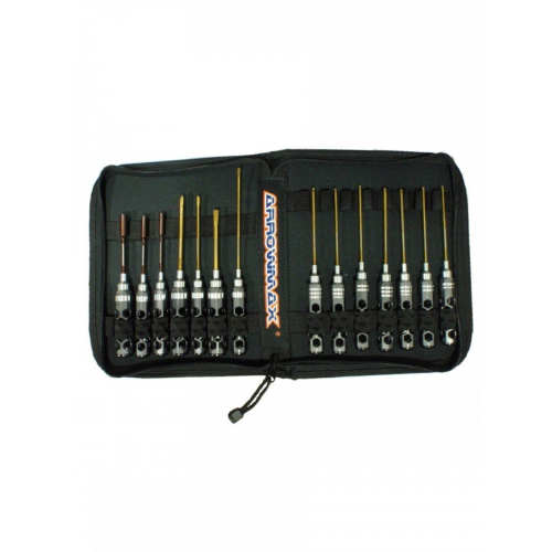 ArrowMax Toolset  (14pcs) With Tools Bag HoneyComb