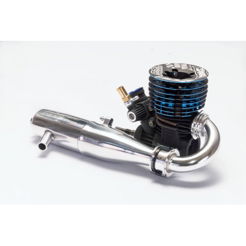 Motore O.S. Speed B21 Adam Drake Edition 3 completo di scarico