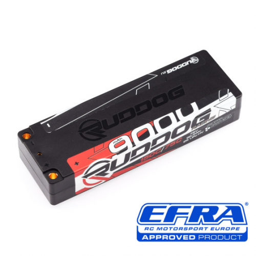 Ruddog Pacco Batteria LiPo HV 9000mAh 7,6V 150C/75C