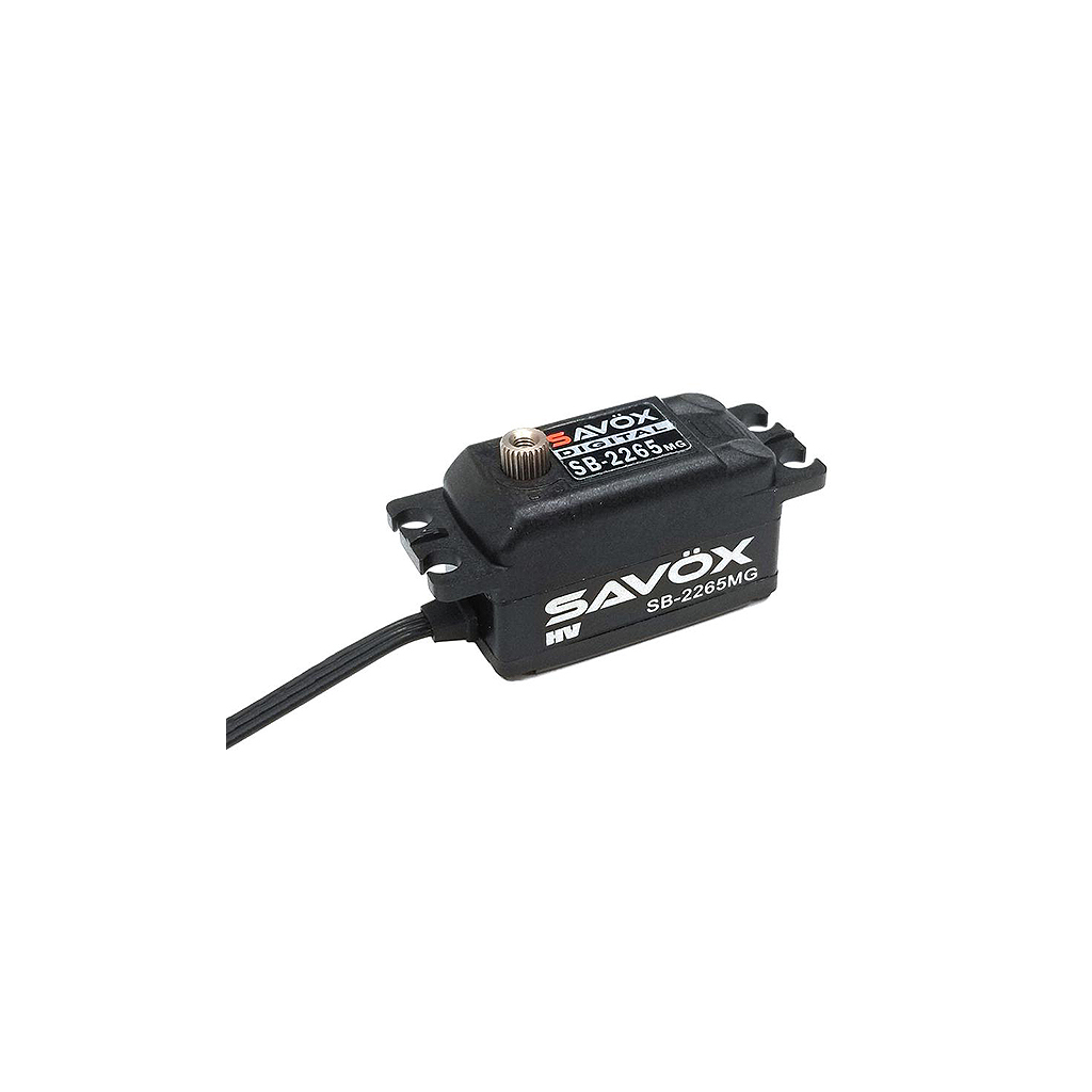 Savox SB-2265MG HV Low Profile Brushless Digital Servo