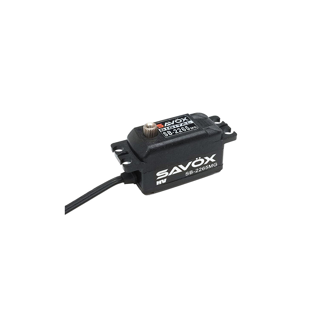 Digitale HV Brushless Savox SB2265MG Low Profile