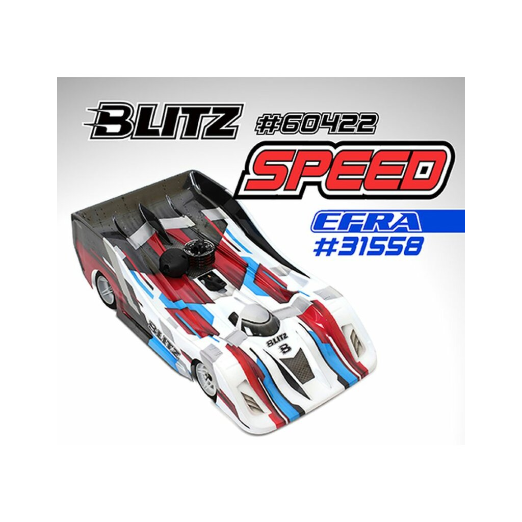 Blitz Speed Light 1/8 On/Road Racing Body
