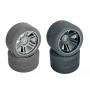 Hot Race Treno gomme 1/10 On/Road 235mm 35 Shore