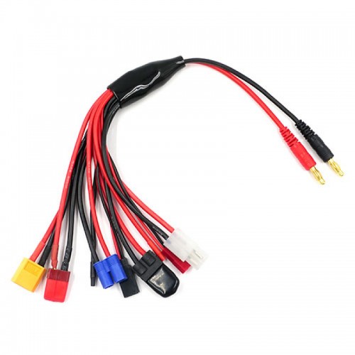 Xceed 8 in 1 Multi Charging cable with Banana plug