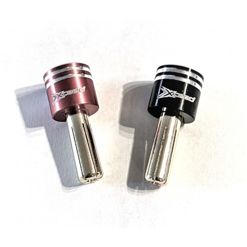 Xceed Heatsink Bullet Plug Grips with 5mm Bullets