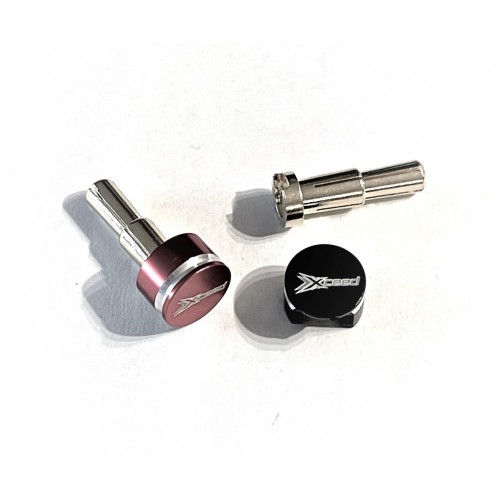 Xceed Connettori 4-5mm bassi con Dissipatore di calore in ergal