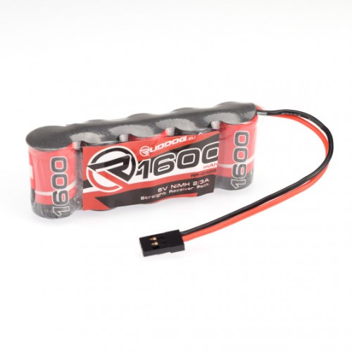 Ruddog Pacco batteria RX in linea 6V 1600mAh