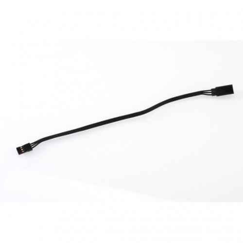 RUDDOG RX Extension Black 200mm with JR Plug