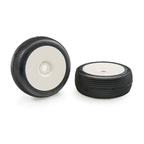 Matrix Tires NEBULA Clay Soft Pre-Glued 1/8 Buggy Tyres