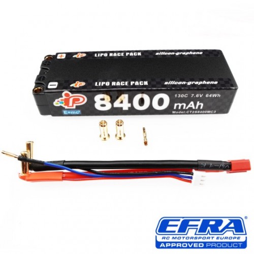 Intellect Pacco Batteria MC3 LiPo HV 8400mAh 7,6V 130C High Power