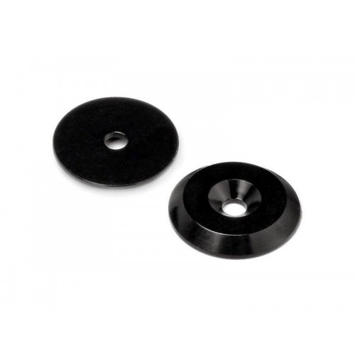 HB114763 HB D819RS Aluminium wing mount washer (black/2pcs)