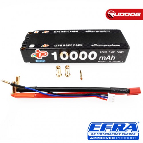 Intellect MC3 Lipo 10000mAh 120C - 7.6V Long Runtime Graphene Stick Pack