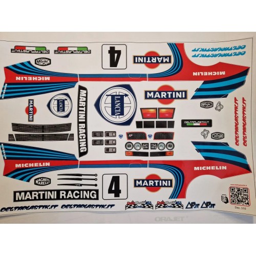 Delta Plastik Adesivi per carrozzeria Lancia Delta (1/10)